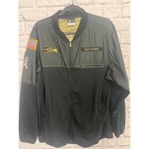 Nike Dri-Fit Seahawks Windbreaker Jacket - Men's XL